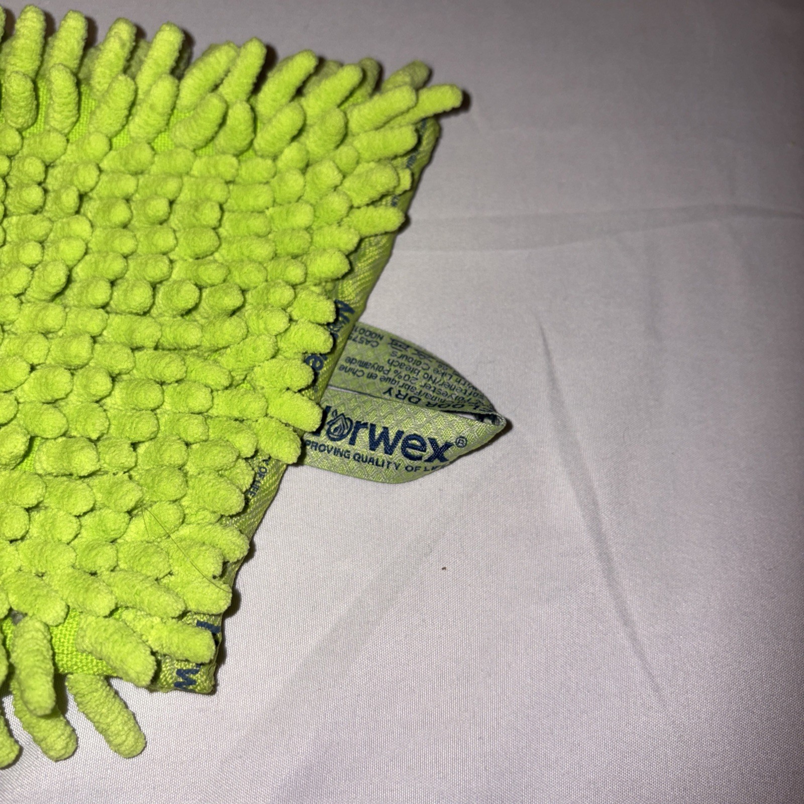NORWEX Chenille Dry Mop Pad Large Microfiber