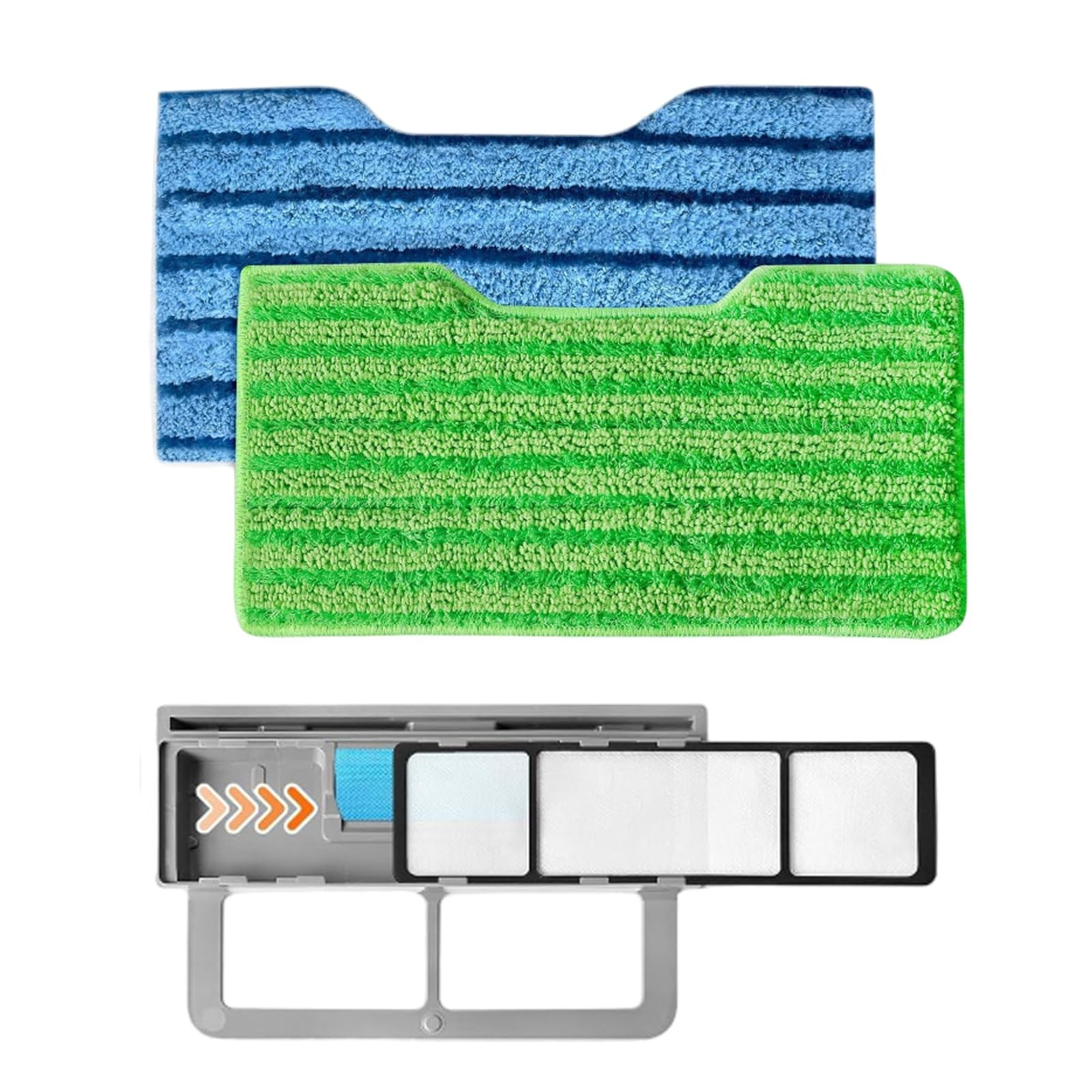 Reusable Pads Compatible with Shark Vac Pad VM252 VM251 VM180