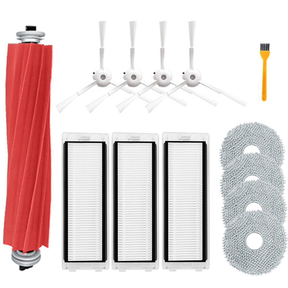 For Roborock P10 / Q Revo Robot Vacuum Cleaner Main Roller Brush Filter Bag Kit