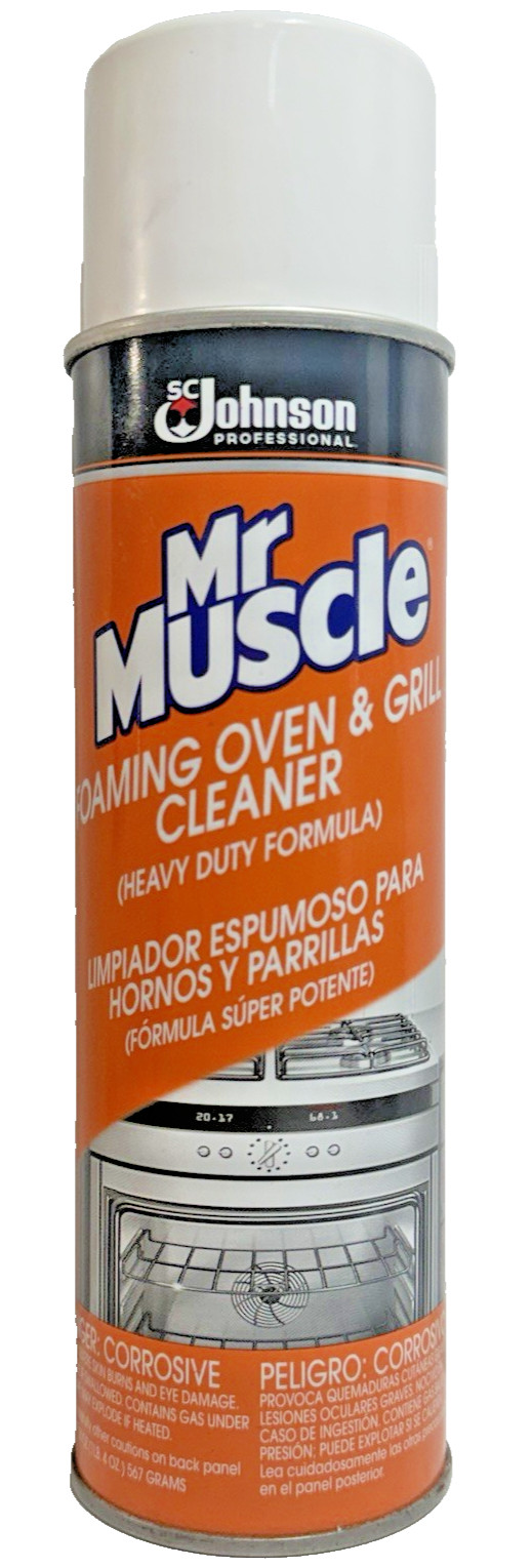 Mr. Muscle Foaming Oven & Grill Cleaner Heavy Duty 20oz SC Johnson Discontinued