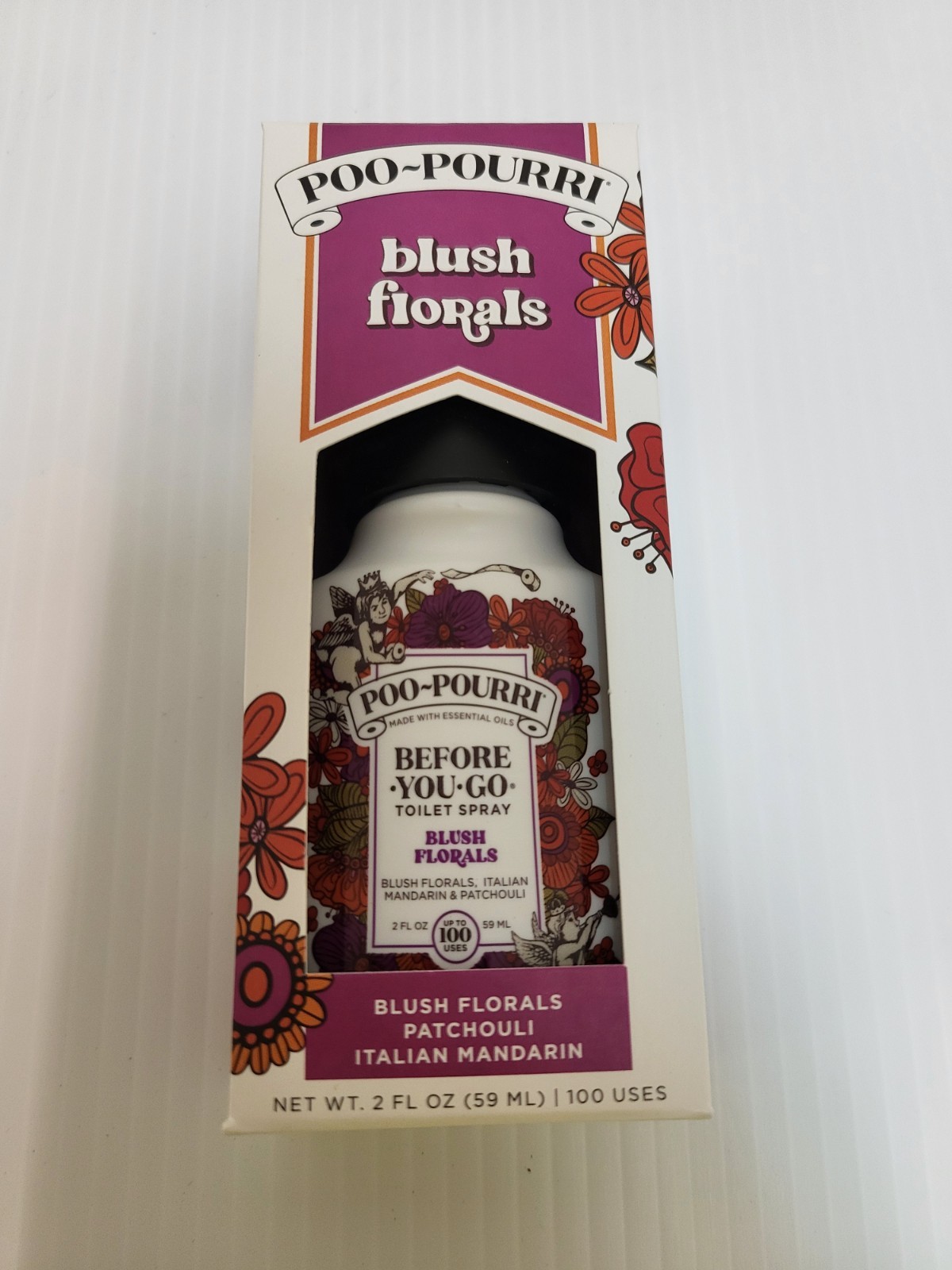Before-You-Go Toilet Spray – Blush Florals Scent 2 FL Oz