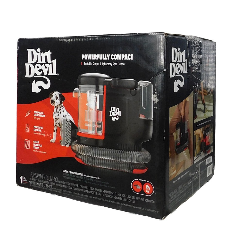 Dirt Devil FD13020 Portable Corded Spot Carpet Cleaner – Open Box