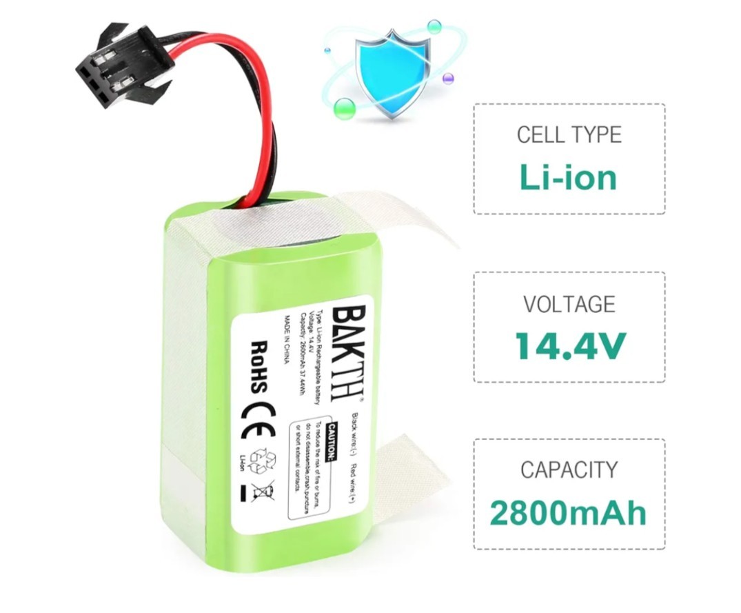 14.4v Battery Ecovacs Deebot N79 N79S 500 DN622 Eufy 11 11S 15 15C 15S 25C 30