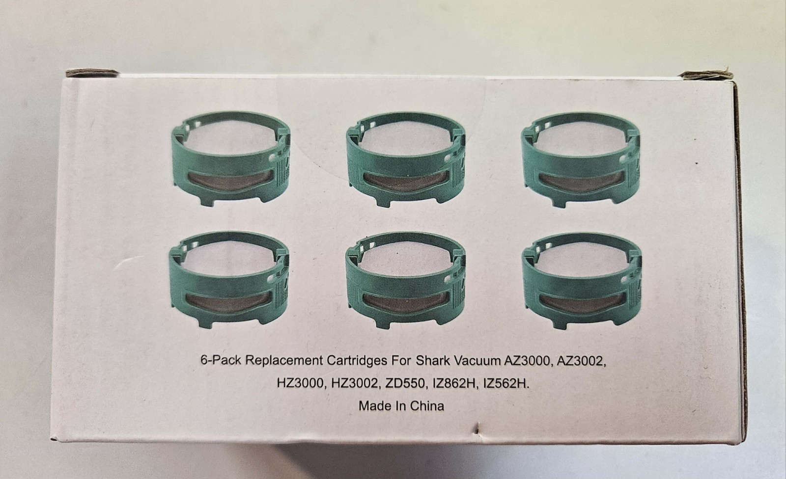 6 Pack Odor Neutralizer Cartridges for Shark AZ3000 AZ3002 HZ3000 ZD550