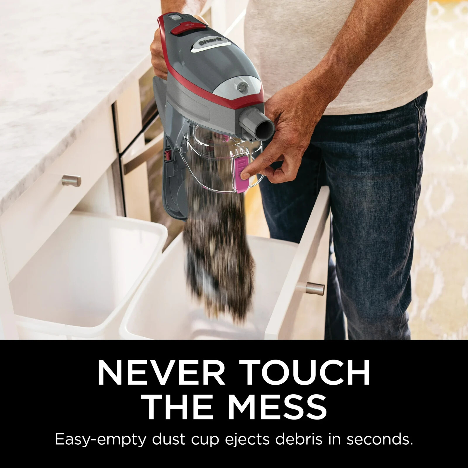 Shark HV370 Rocket Pro Corded Stick, Removalable Hand Vacuum, Advanced Swivel St