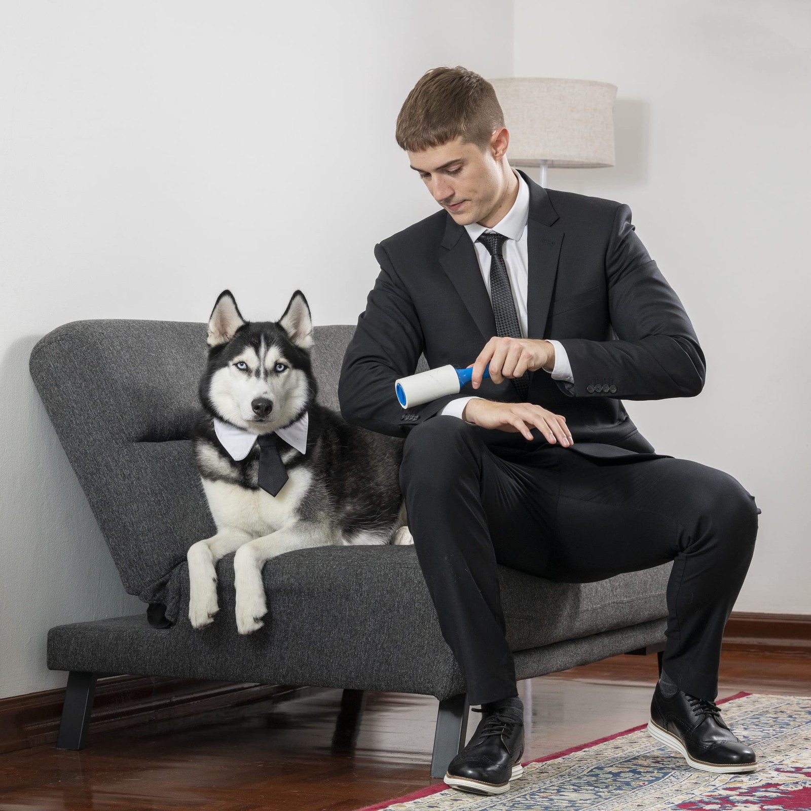 Extra Sticky Lint Roller Mega Value Set 450 Sheets for Pet Hair Removal and C…