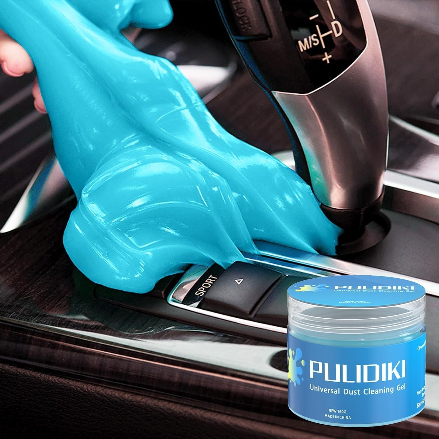 PULIDIKI Car Cleaning Gel Putty Auto Interior Detail Dust Remover Kit Lavender