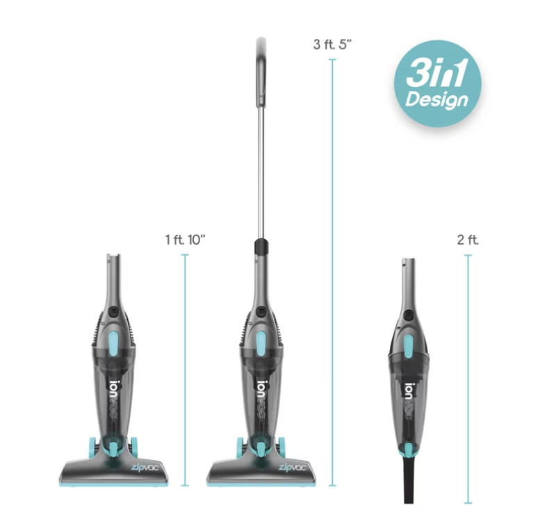 Corded Stick Vacuum, Multi-Surface 3-in-1 Upright. Free Shipping