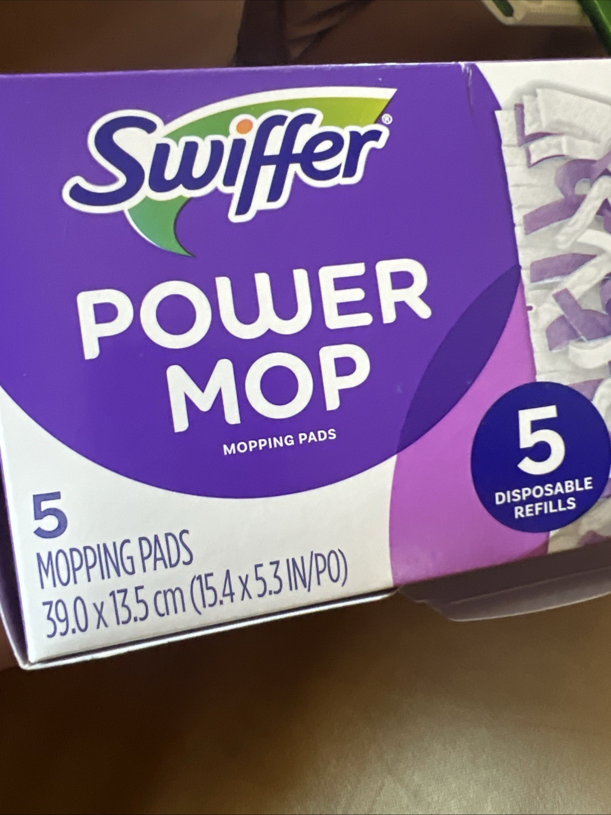 NEW Swiffer Power Mop Floor Cleaner Mop Refill Pads- 6 Count