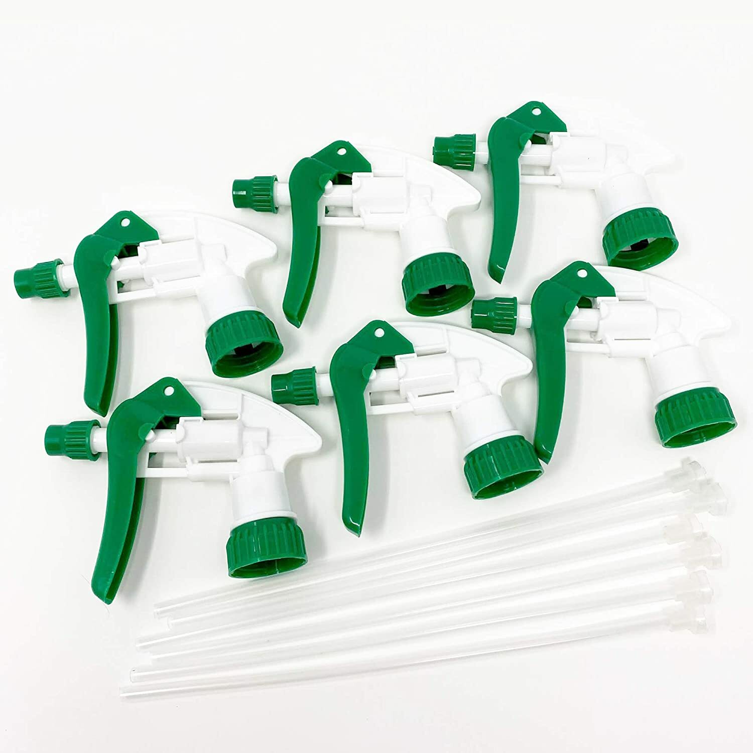 6 Pcs Heavy Duty Chemical Resistant Trigger Sprayer Spray Bottle Nozzle Head