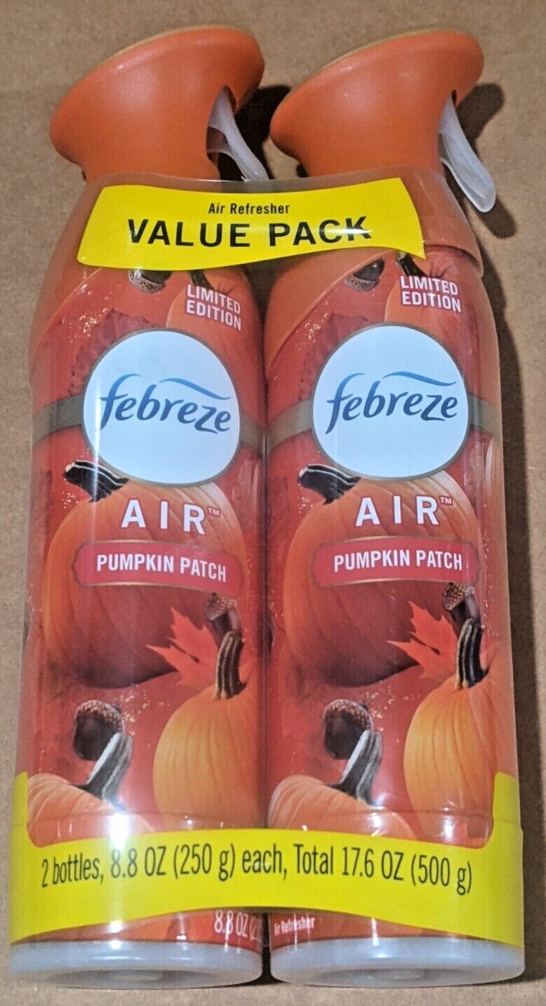 Febreze Pumpkin Patch Spray Air Freshener – 2-8.8oz Pack