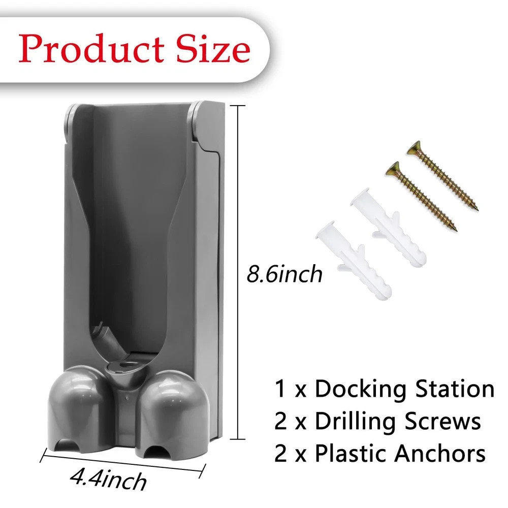 Vacuum Docking Station Compatible with Dyson V12 Detect Slim Cordless Stick V…