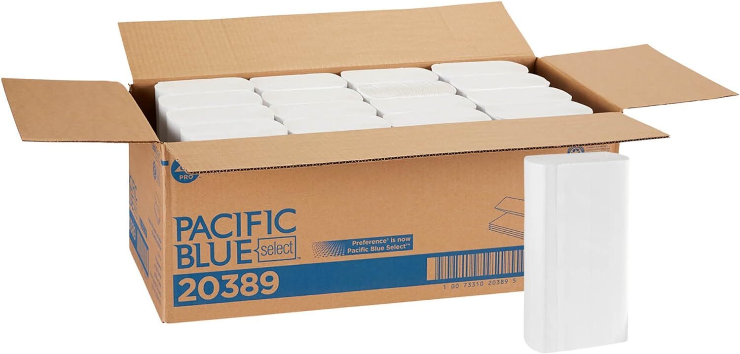 Georgia-Pacific Preference Multifold Towel White Paper 9.4″ L x 9.2″ W | 4000/CT