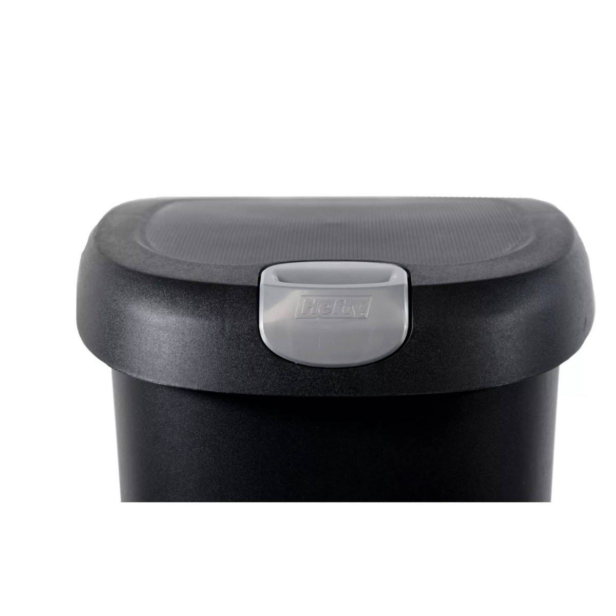 Black 12.3 Gal Slim Kitchen Trash Can – Locking Lid,Pedal-Operated,Removable Top