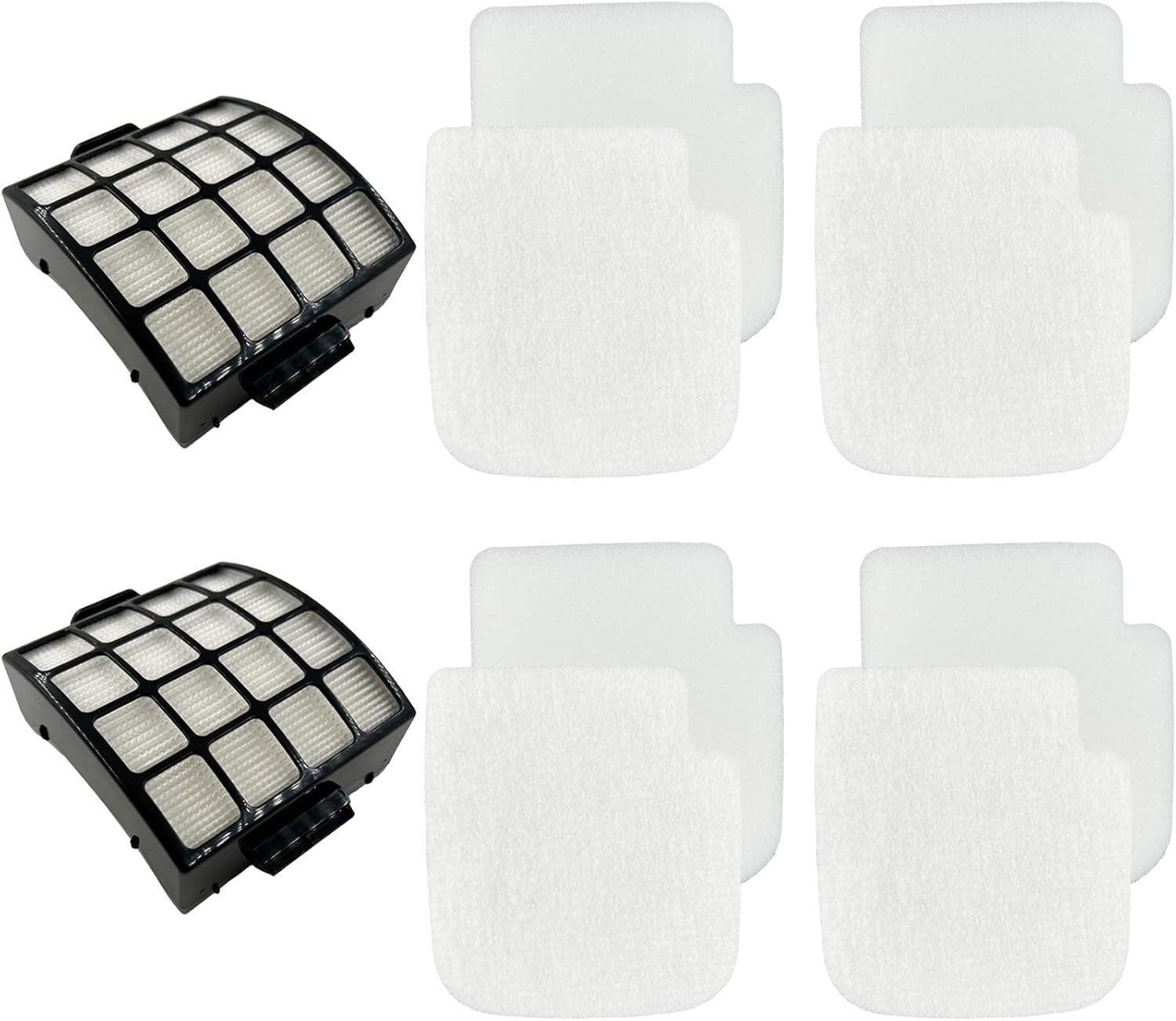 AZ3002 Filter Kit Replacement for Shark Stratos DuoClean PowerFins HairPr