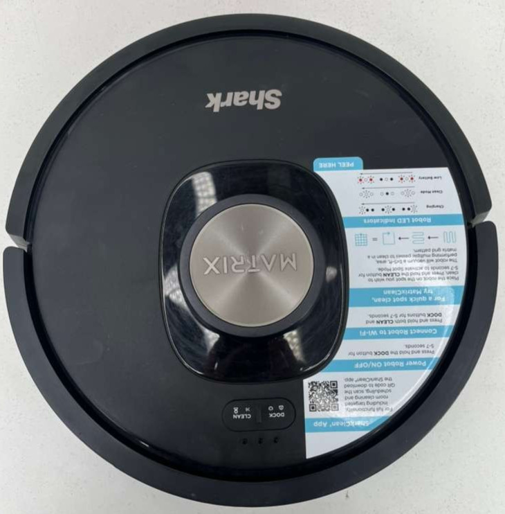 Shark Matrix Self-Emptying Robot Vacuum With 30 Day Dock – Black