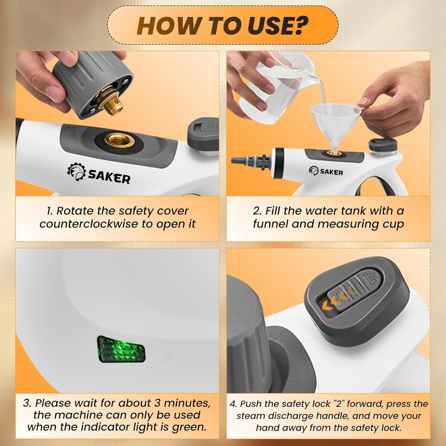 Handheld Steam Cleaner New,Portable Steam Cleaner for Home,1050W Steam Cleaner,8