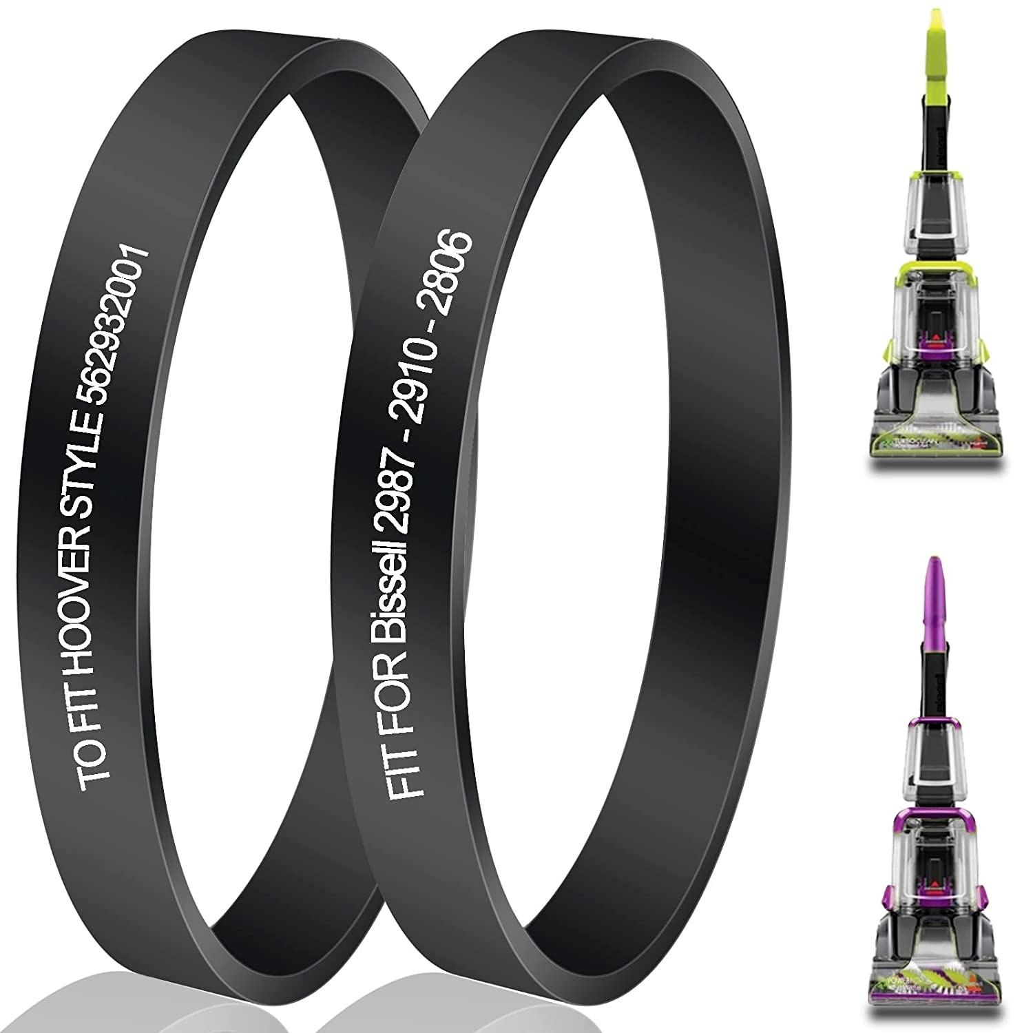 Vacuum Belt for Bissell Powerforce Powerbrush Pet and Turboclean Powerbrush