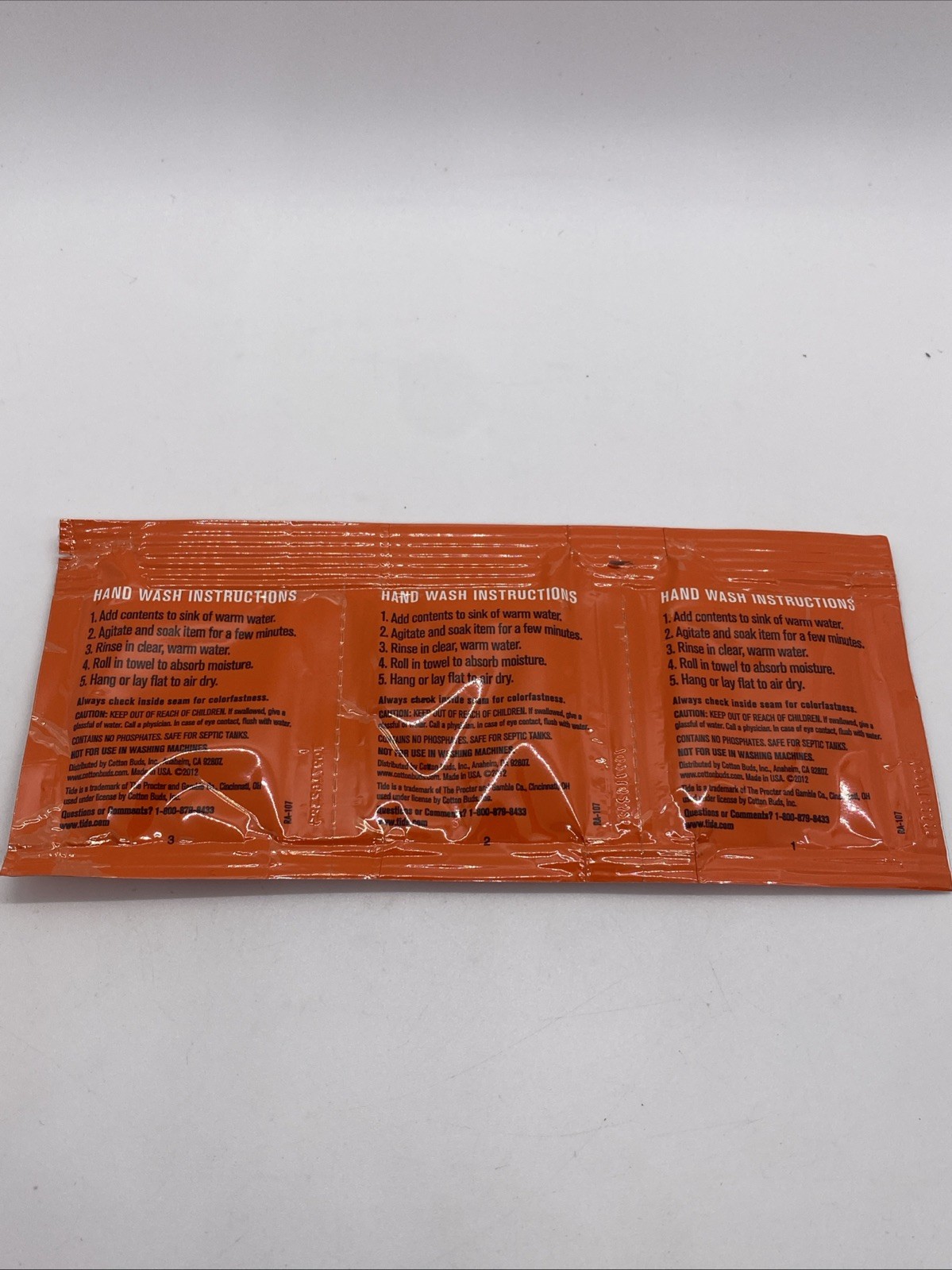 4-Tide Liquid Travel Sink Packets, (3 x 4.5 fl oz) 3-Count