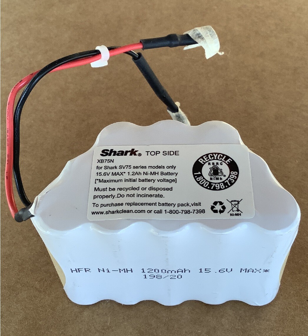 Genuine Shark 15.6V 1.2Ah Ni-MH Battery XB75N for N-Series SV75_N, SV75Z_N SV75N