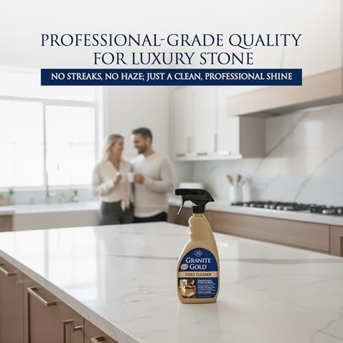 Stone Daily Cleaner 32 oz Spray for Granite Marble Quartz Countertops Streak