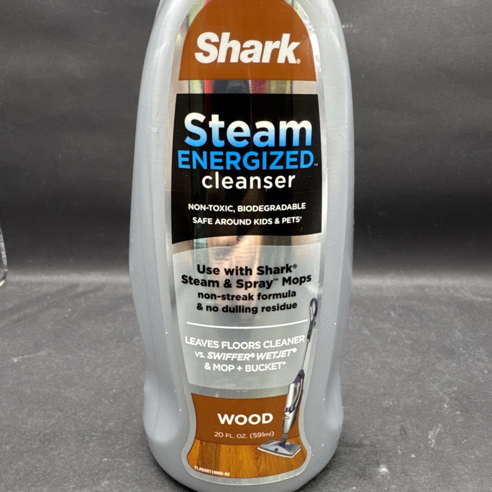Shark Steam Energized Wood Floor Cleanser No Streak Cleaner 20 Oz C2