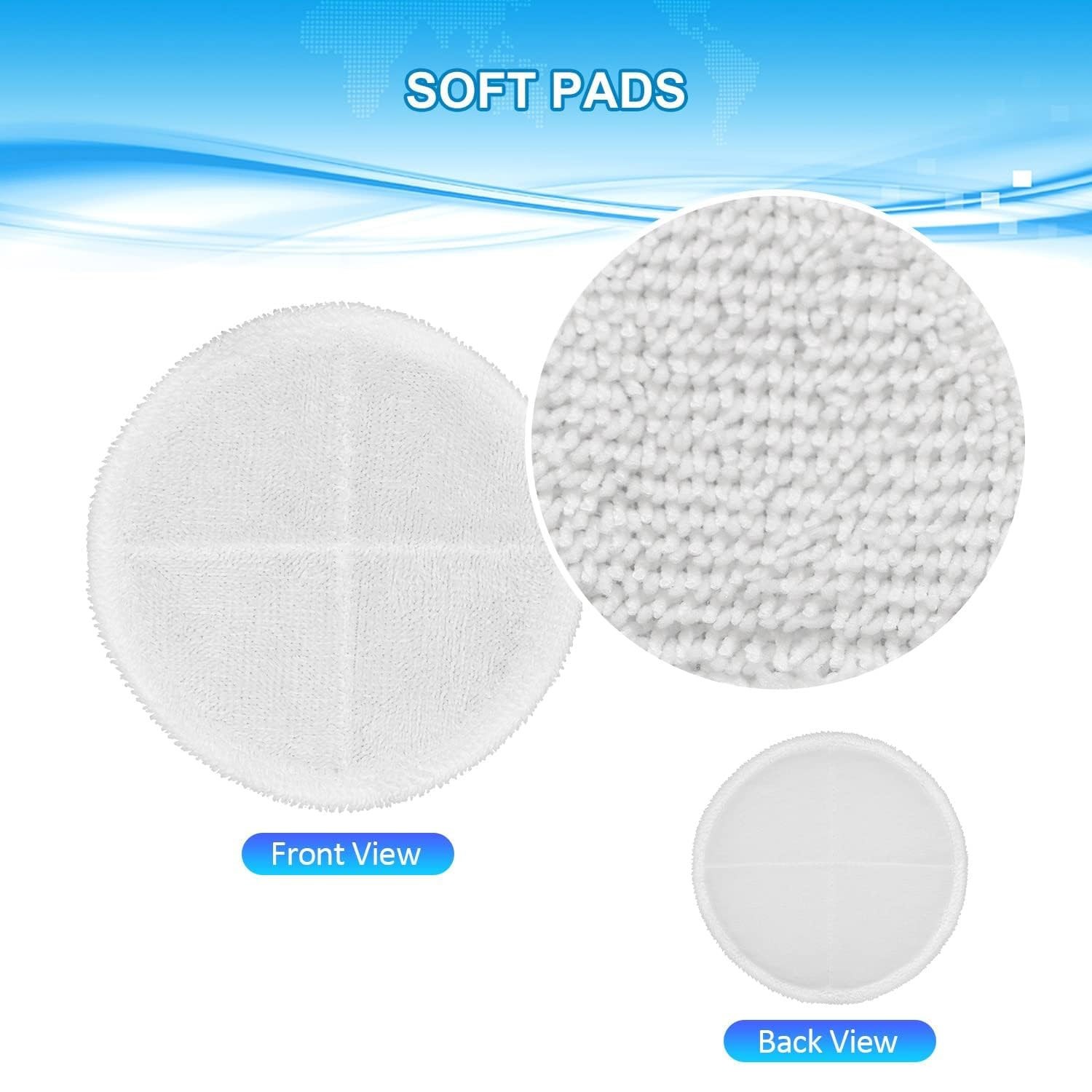 Mop Replacement Pads for Bissell Spinwave 20399 23157 23159 2039A 2124A