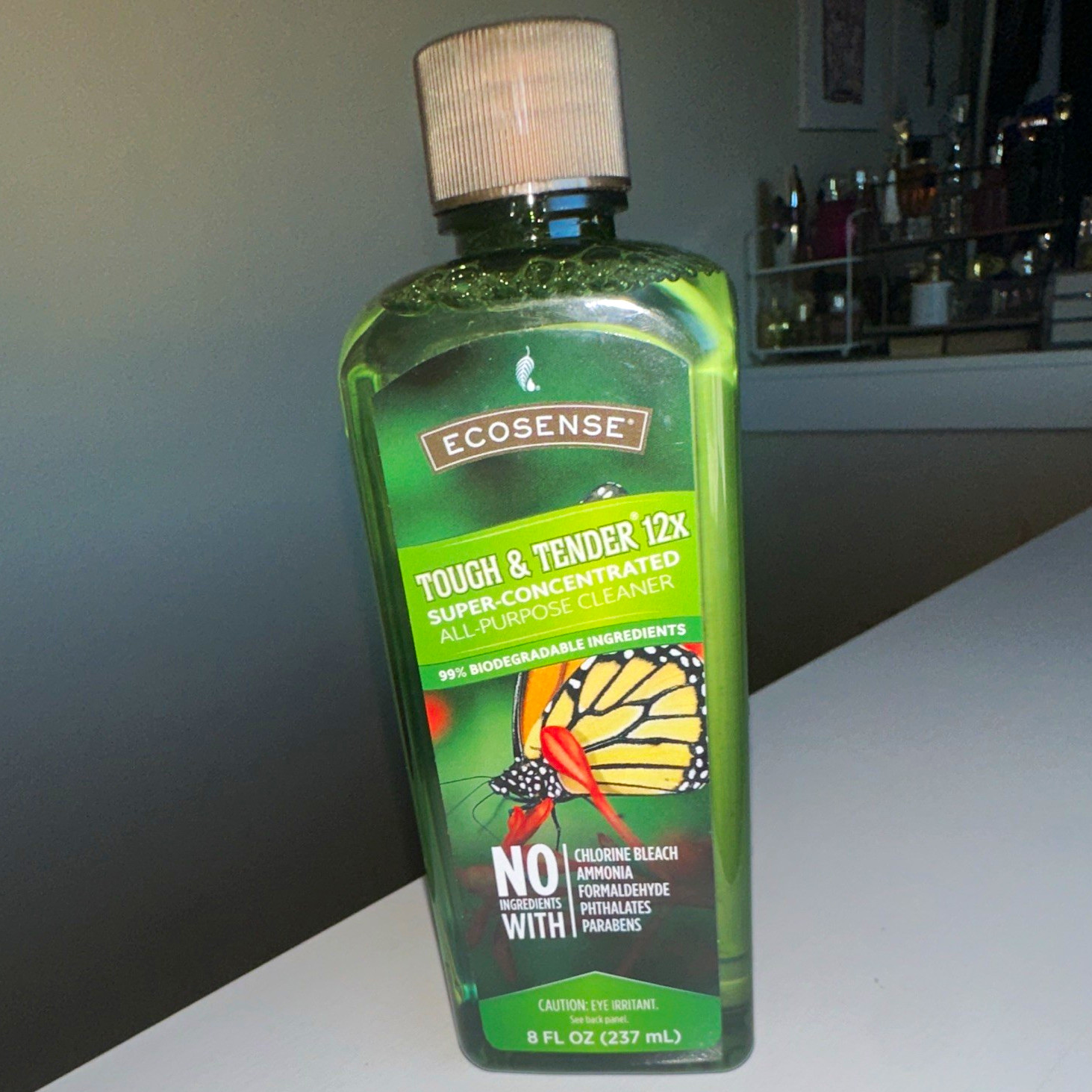 Ecosense Tough & Tender 12X Concentrated Cleaner 8 fl oz Biodegradable