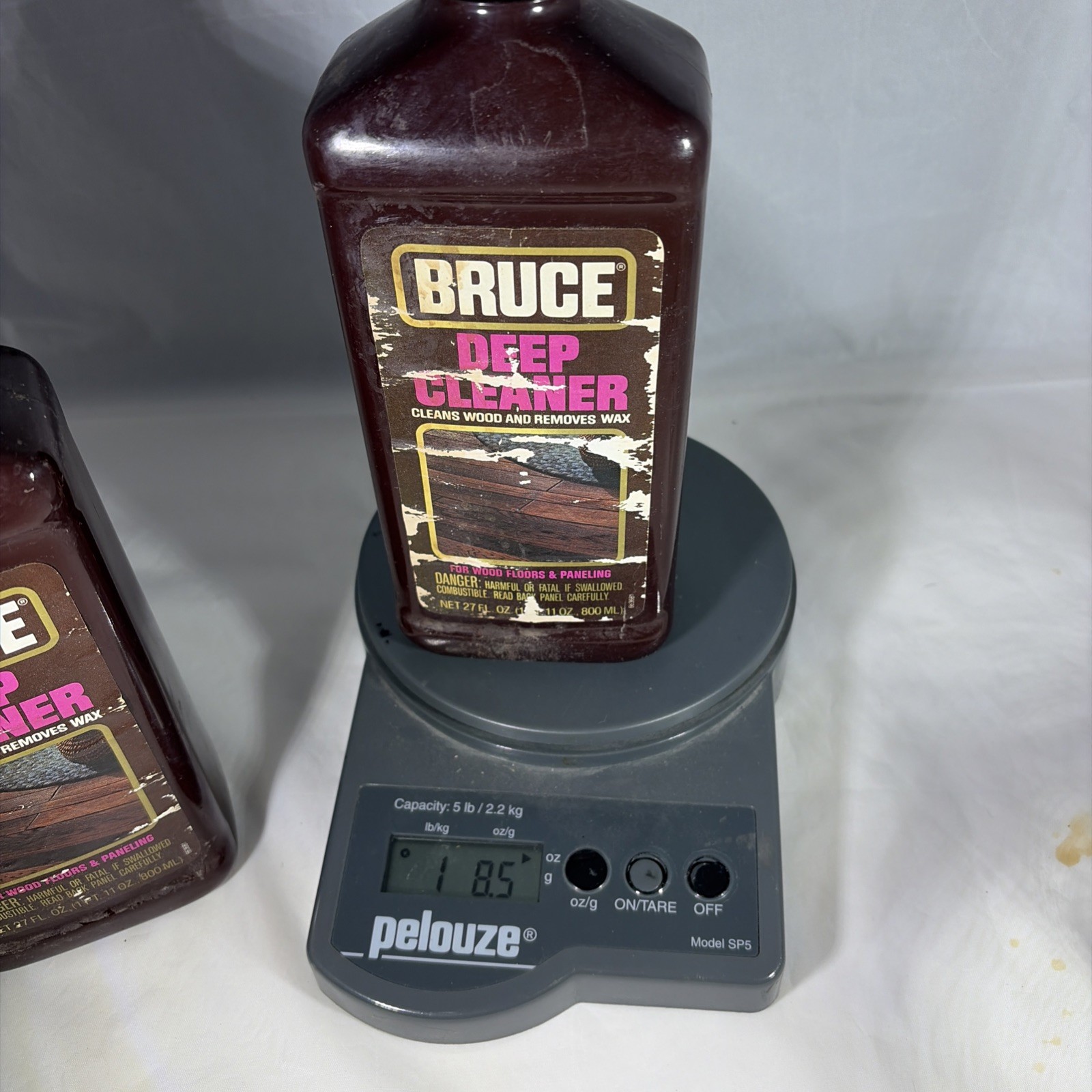 Bruce Deep Cleaner 27 Fl Oz Wood Floor Paneling Cleaner Wax Remover Lot Of 2