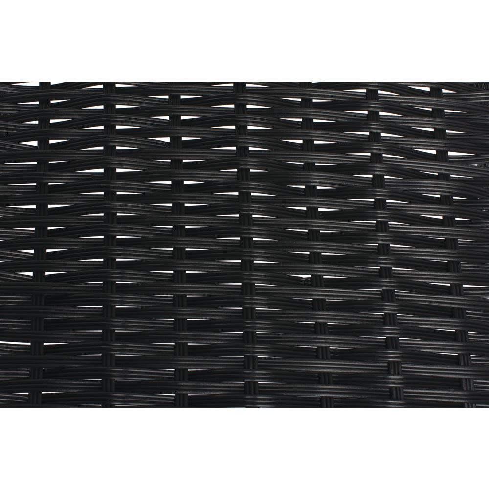 HUBERT® Black Storage Basket Tapered – 7 1/2″L x 14″D x 1 1/2″ to 4″H