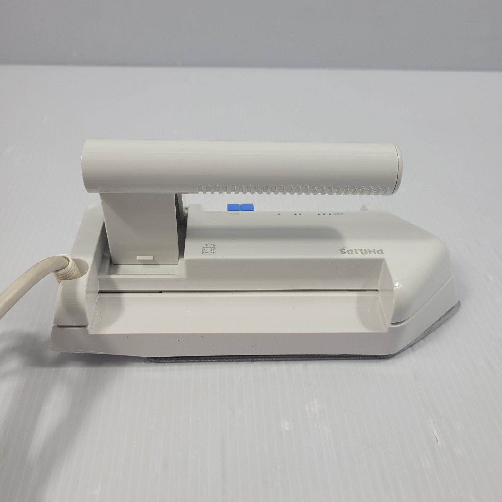 VTG Philips World Stewardess Travel Iron | Folding Handle | European Type C Plug