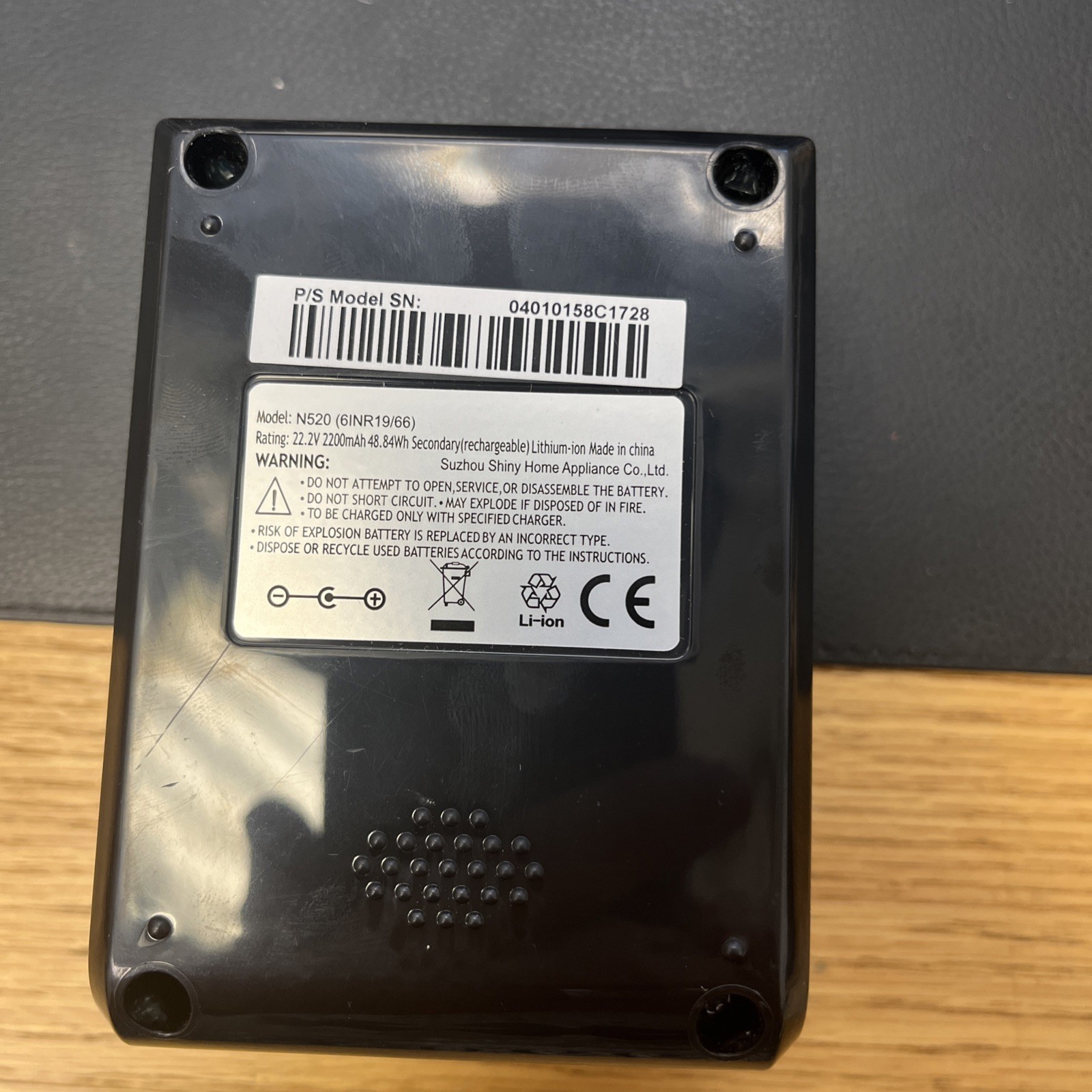 Replacement Battery For INSE Cordless Vacuum Cleaner Models N5T/N520