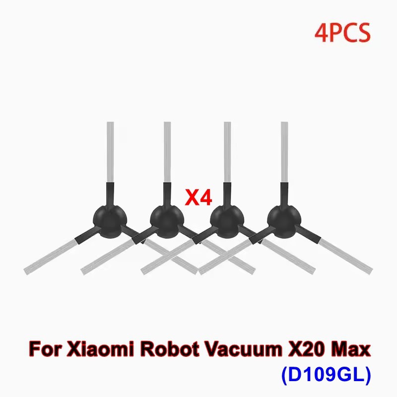 For Xiaomi X20 Max (D109GL) Robot Vacuum Roller Side Brushes/Filter/Mop/Dust Bag