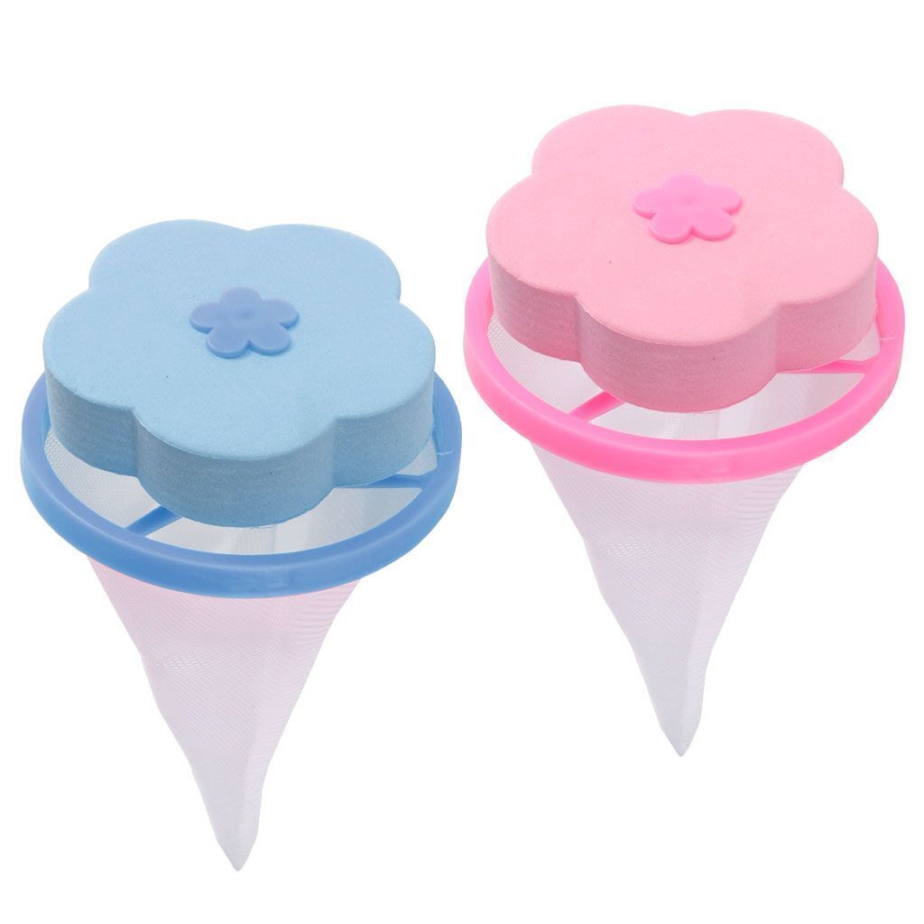 1-10x Floating Pet Fur Catcher Laundry Lint Pet Hair Remover For Washing Machine