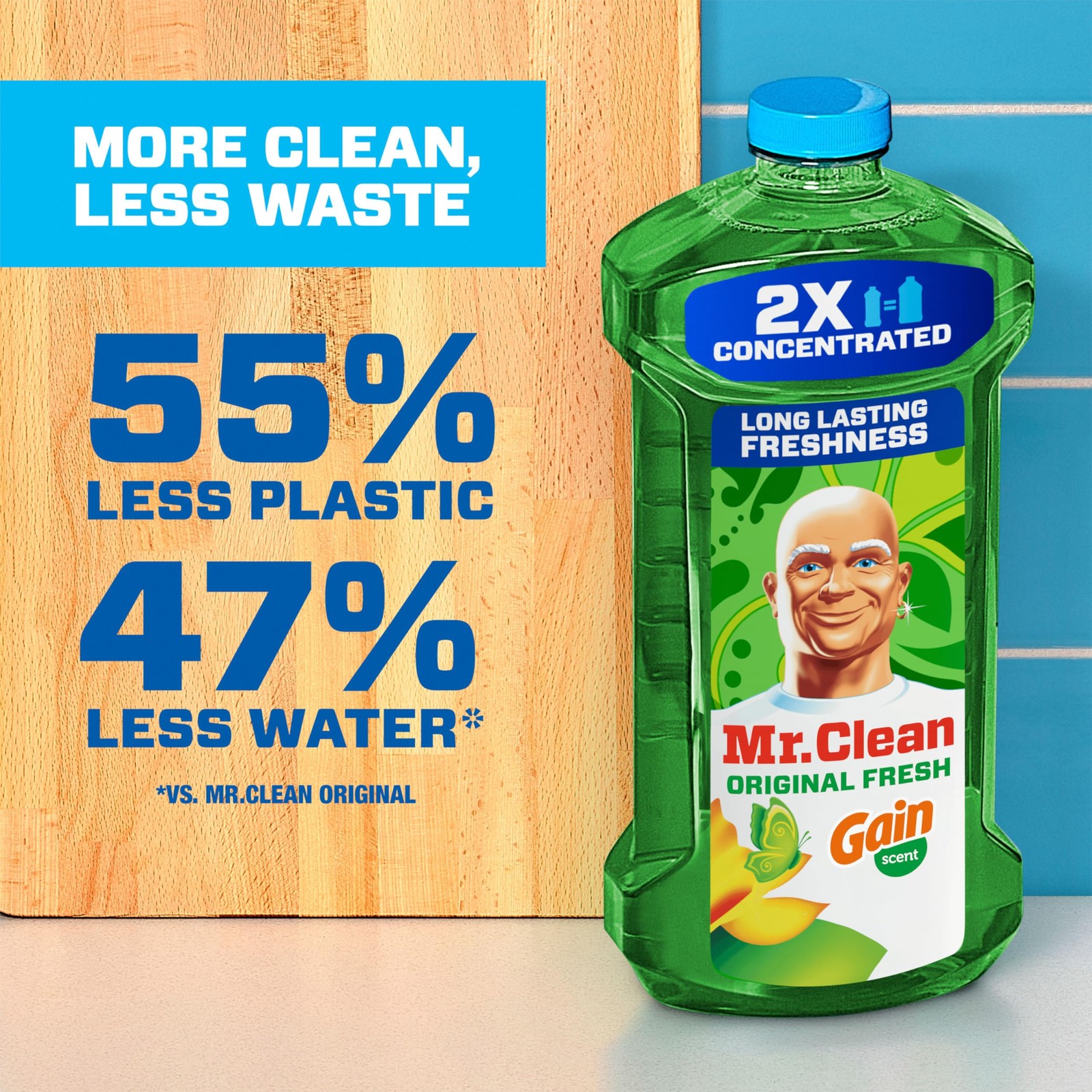 Mr. Clean All Purpose Cleaner, Floor Cleaner for Mopping 41 Fl Oz (Pack of 1)