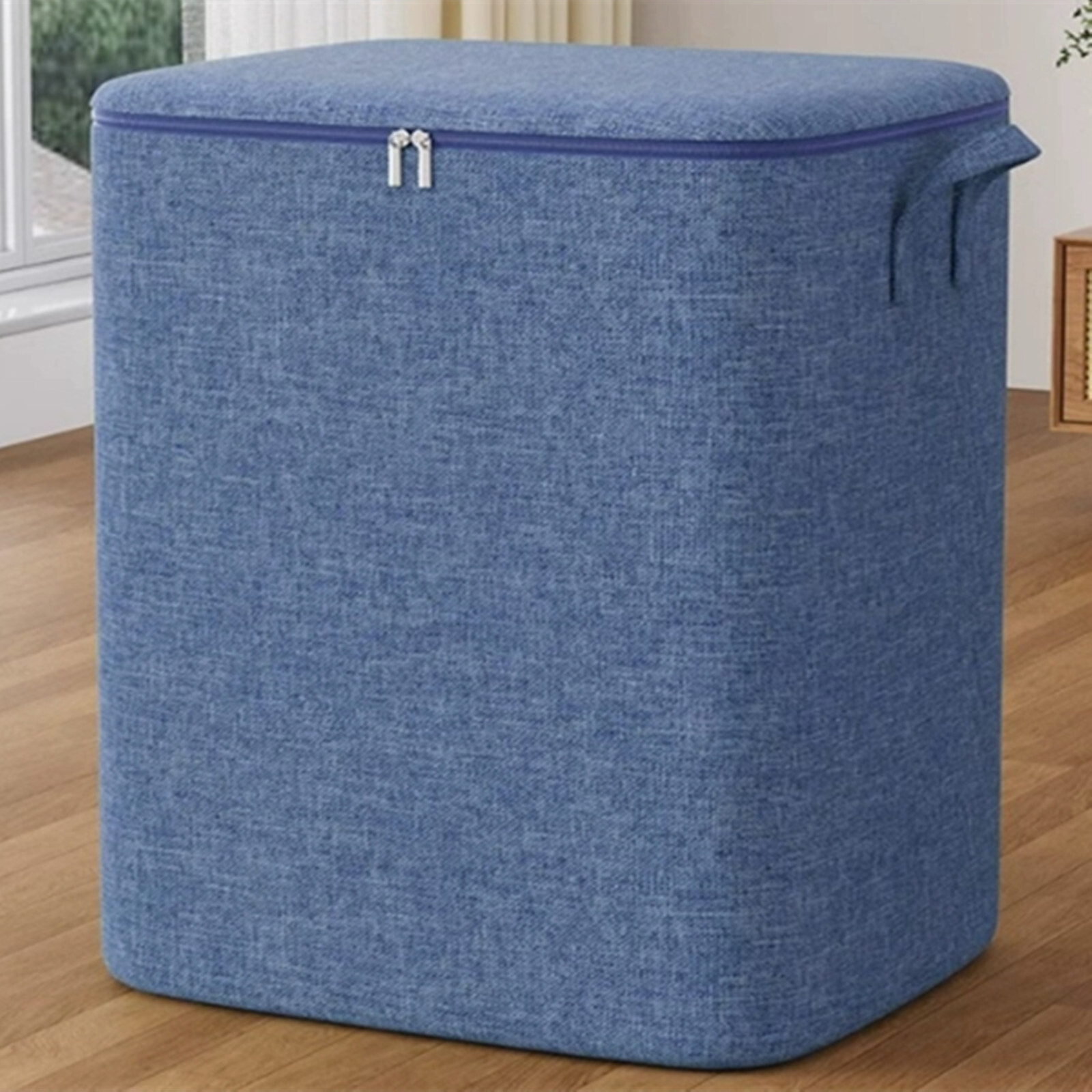 210L Clothes Storage Bag Large Capacity Organizer for Comforters Blanket Bedding