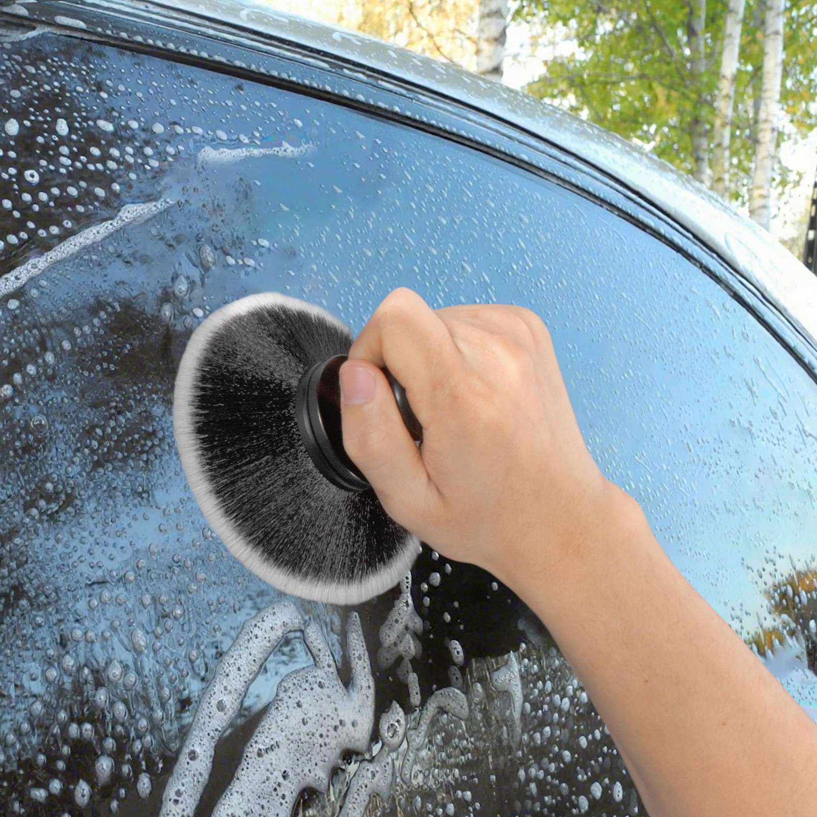 Ultra Soft Detailing Brush Synthetic Car Brush for Large Areas 5 Inch