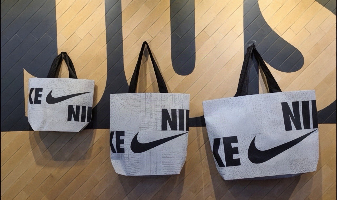 Nike Reusable Shopping Bag Tote – 3 Piece Set (S/M/L)
