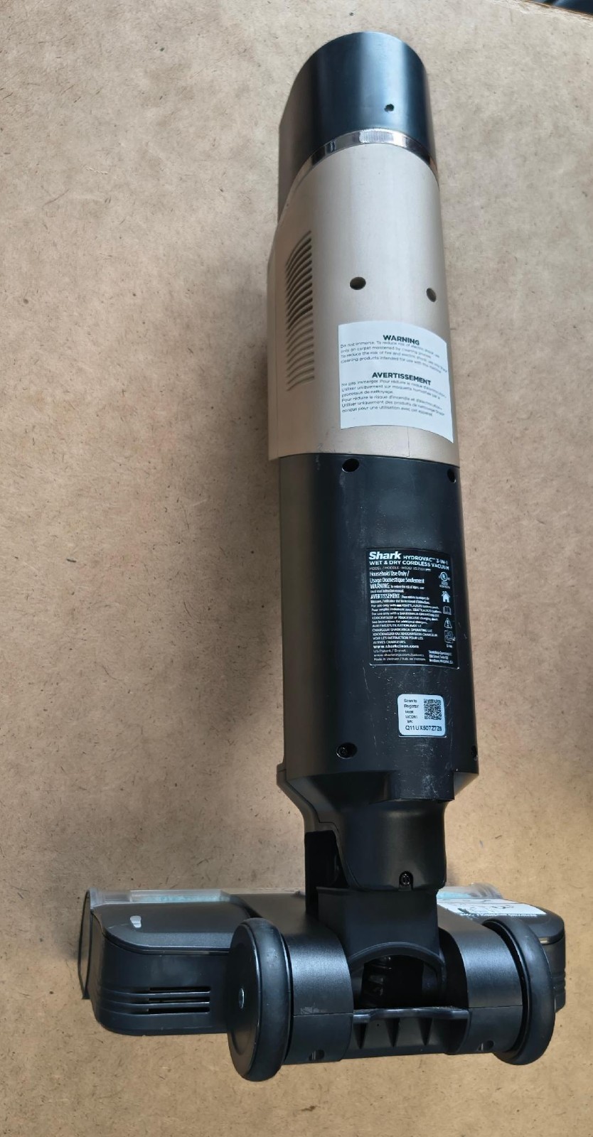 Shark WD261 HydroVac Cordless Vacuum For Parts Free US Ship