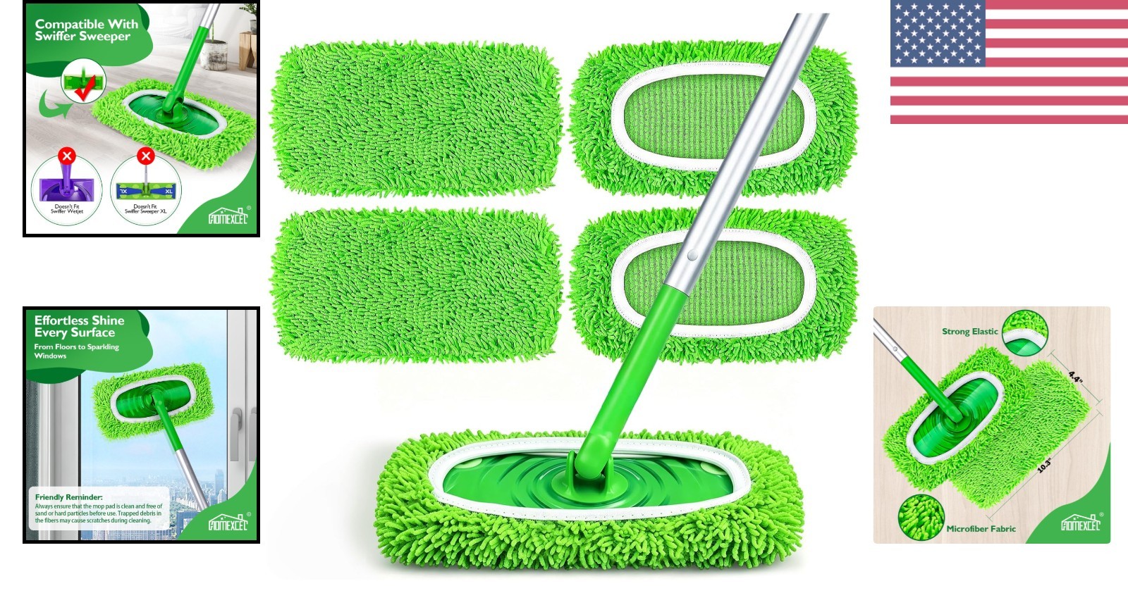 Microfiber Mop Pads