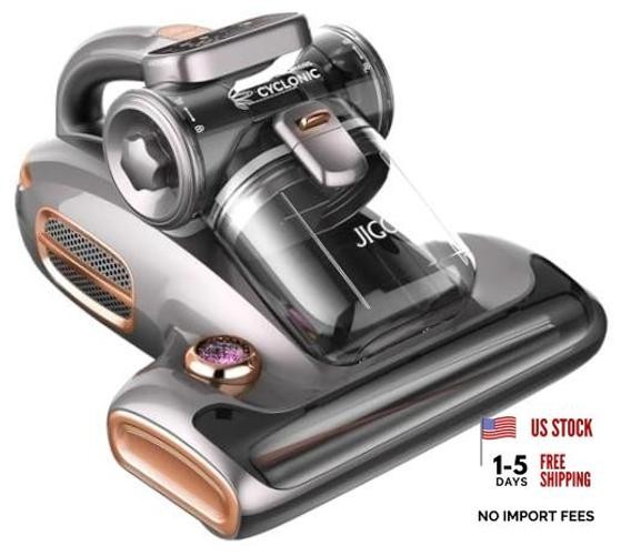 T600 Bed Vacuum Cleaner with UV-C Light, 15Kpa Suction 700W Powerful Gray