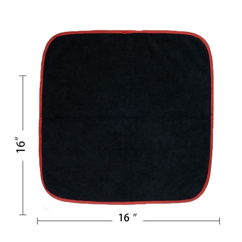 CarCarez 180 PCS Microfiber Towels 16″x16″ 380 GSM Bulk Detailing Shop Towels