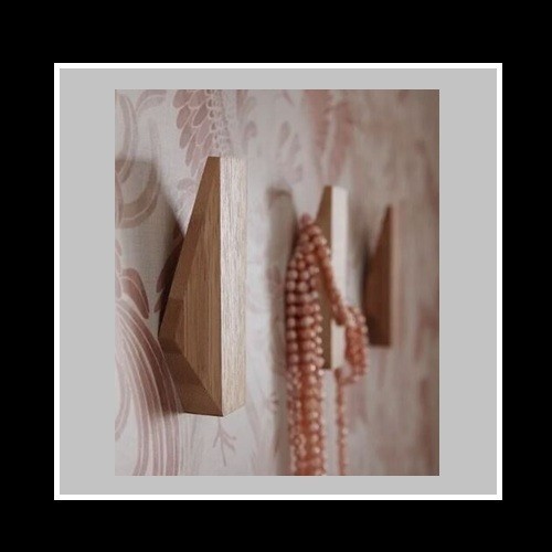IKEA SKUGGIS Bamboo Single Wall Hook, 1 piece, 203.501.63