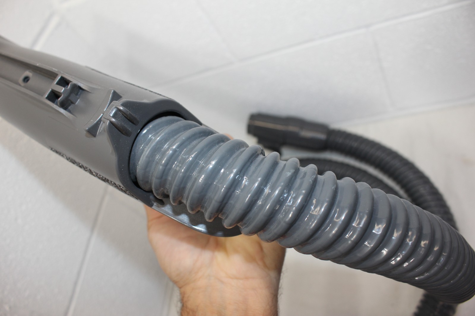 Kenmore Canister Vacuum Elite 800 Hose 3 Prong 2 Hole 116 Gray/Black WORKS euc!
