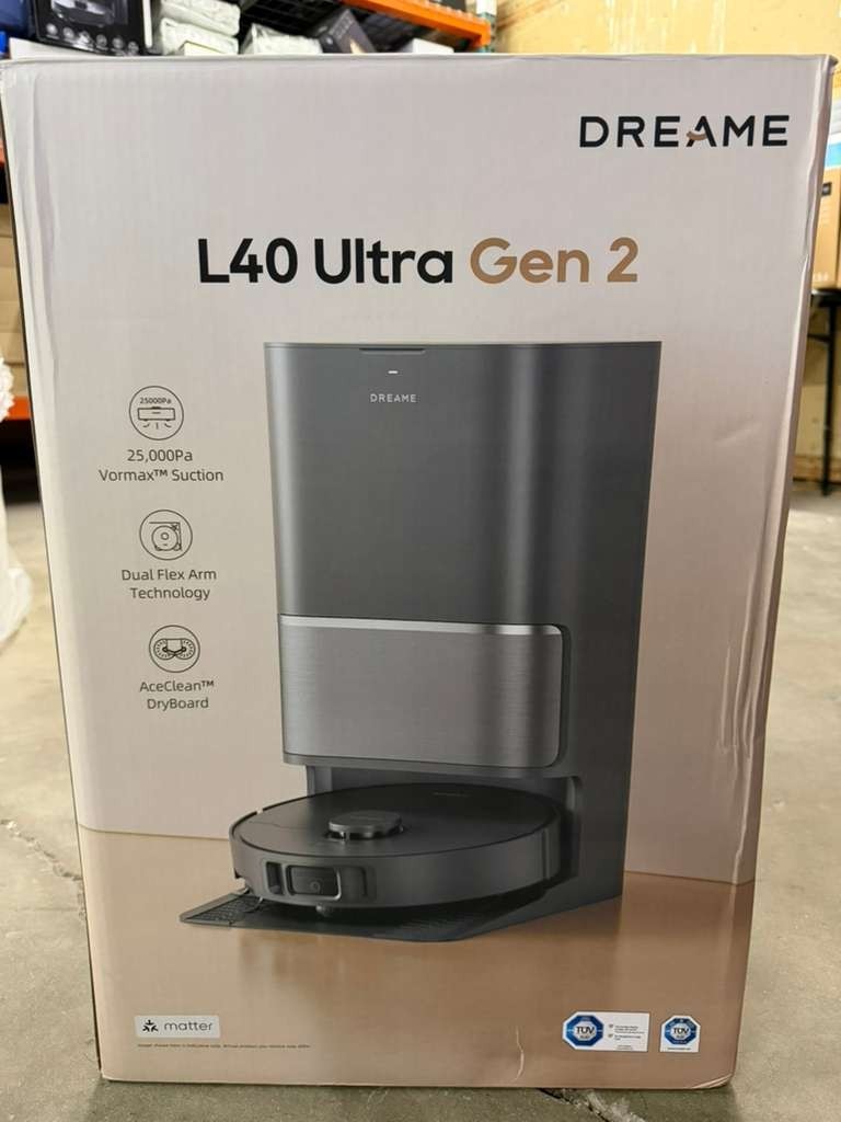 DREAME L40 Ultra Gen 2 Robot Vacuum and Mop with 25,000Pa Suction *SEE DETAILS**