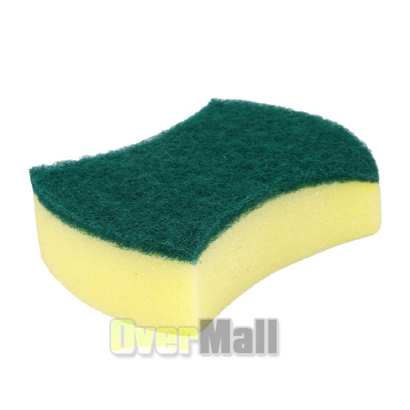 6-72 pcs Scrub Scrubbing Sponges Kitchen Cleaning Non-Scratch Stove Dish Sponge