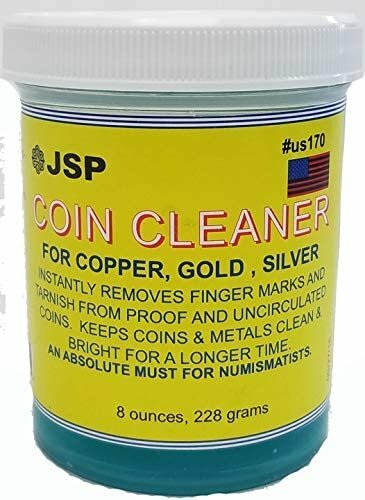JSP Super Coin Cleaner Jewelry Copper Silver Gold Precious Metals Bars Platinum