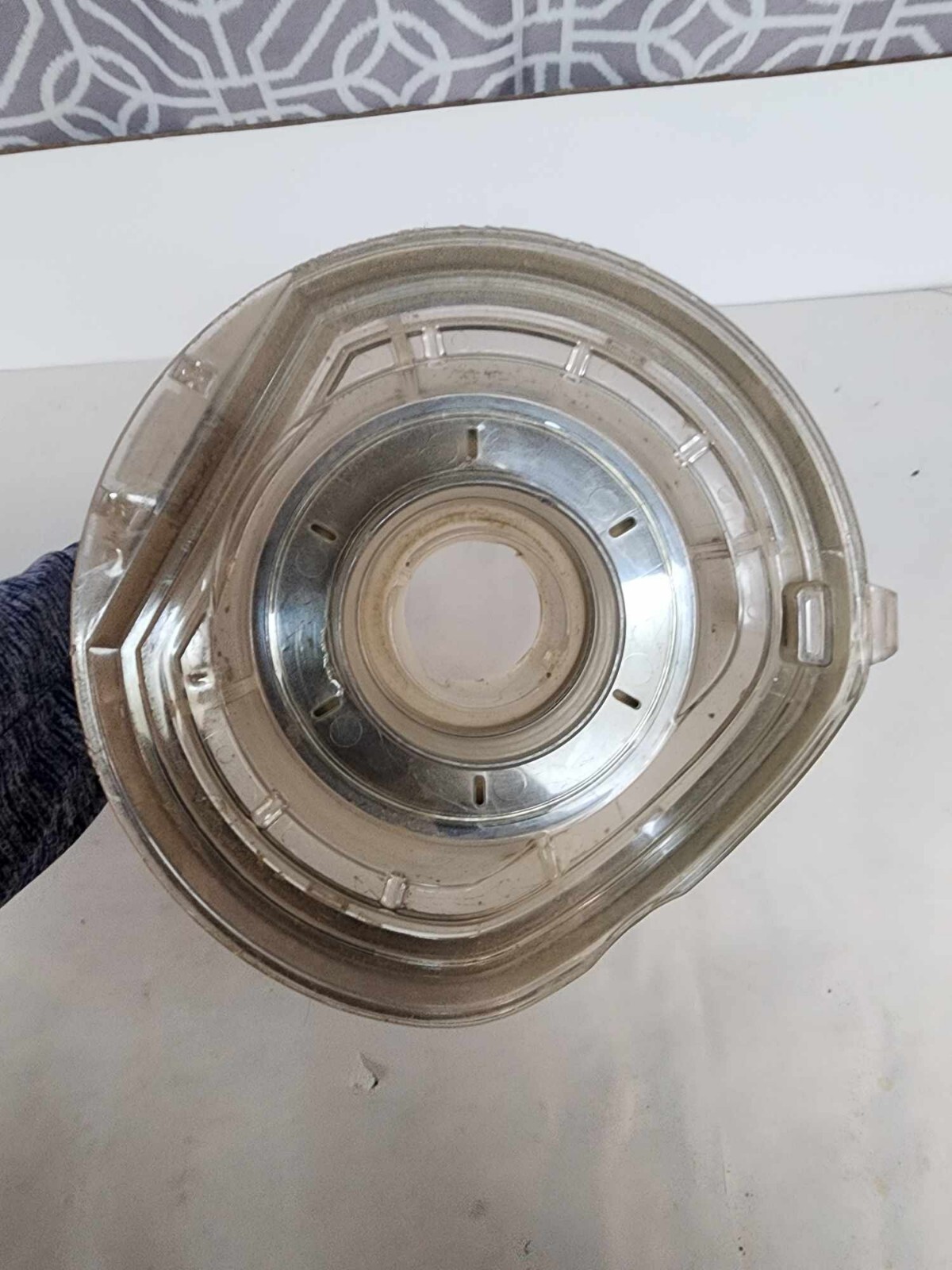 Genuine Dyson~ DC40 Upright Vacuum Clear Dirt Cup Clear Bin Assembly~ 923585-01