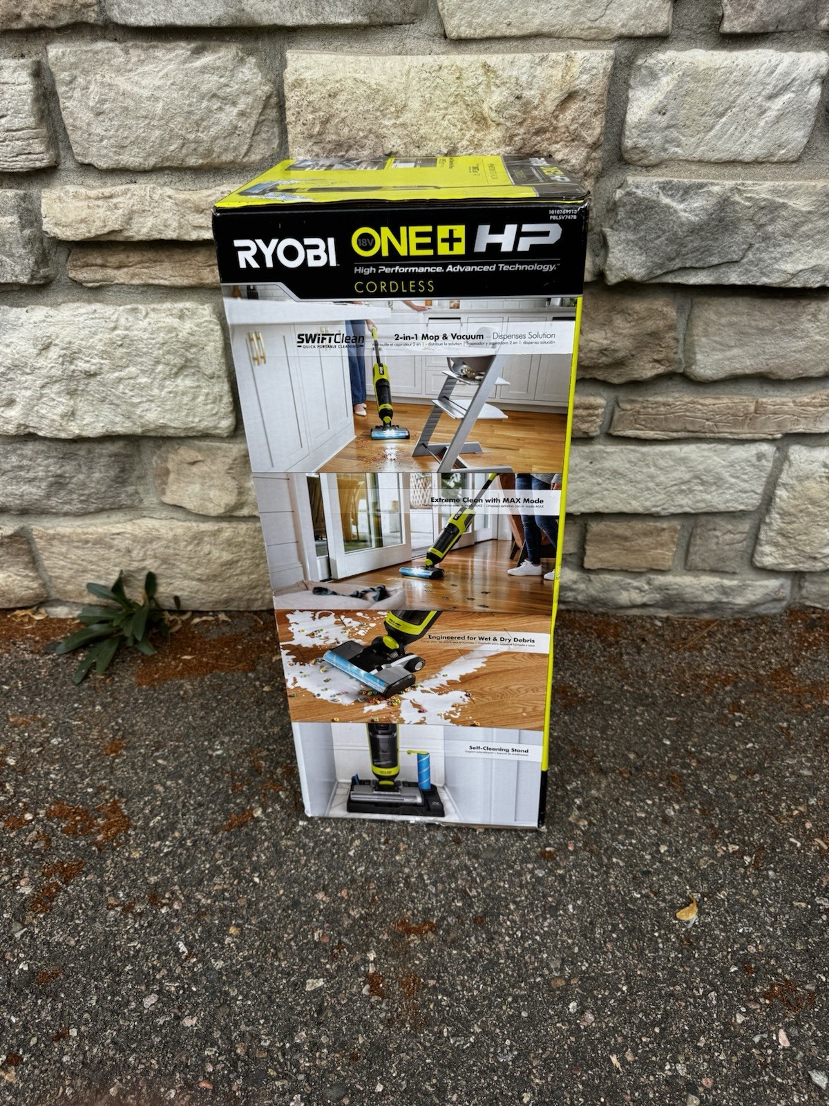 Ryobi ONE+ HP SWIFTClean 18V Cordless Wet/Dry 2-in-1 Bagless Stick (TOOL ONLY)