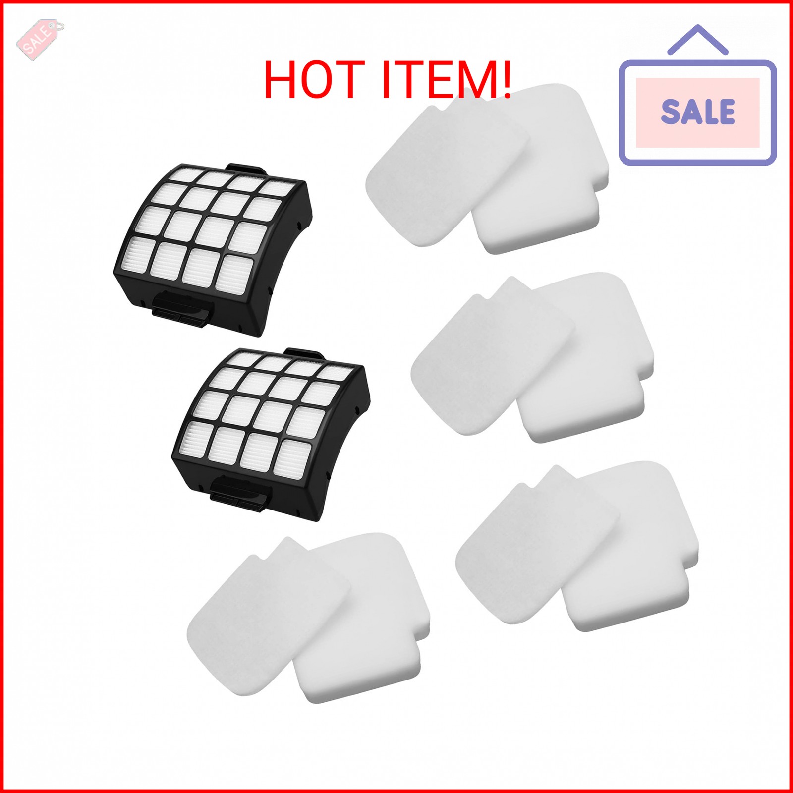 Colorfullife AZ3002 Filters Replacement for Shark Stratos AZ3002 AZ3000 AZ3000W